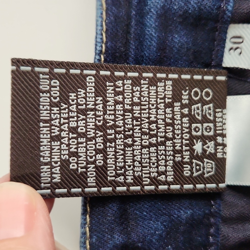 7 For All‎ Mankind The Skinny Boot Cut Jeans - Picture 7 of 8